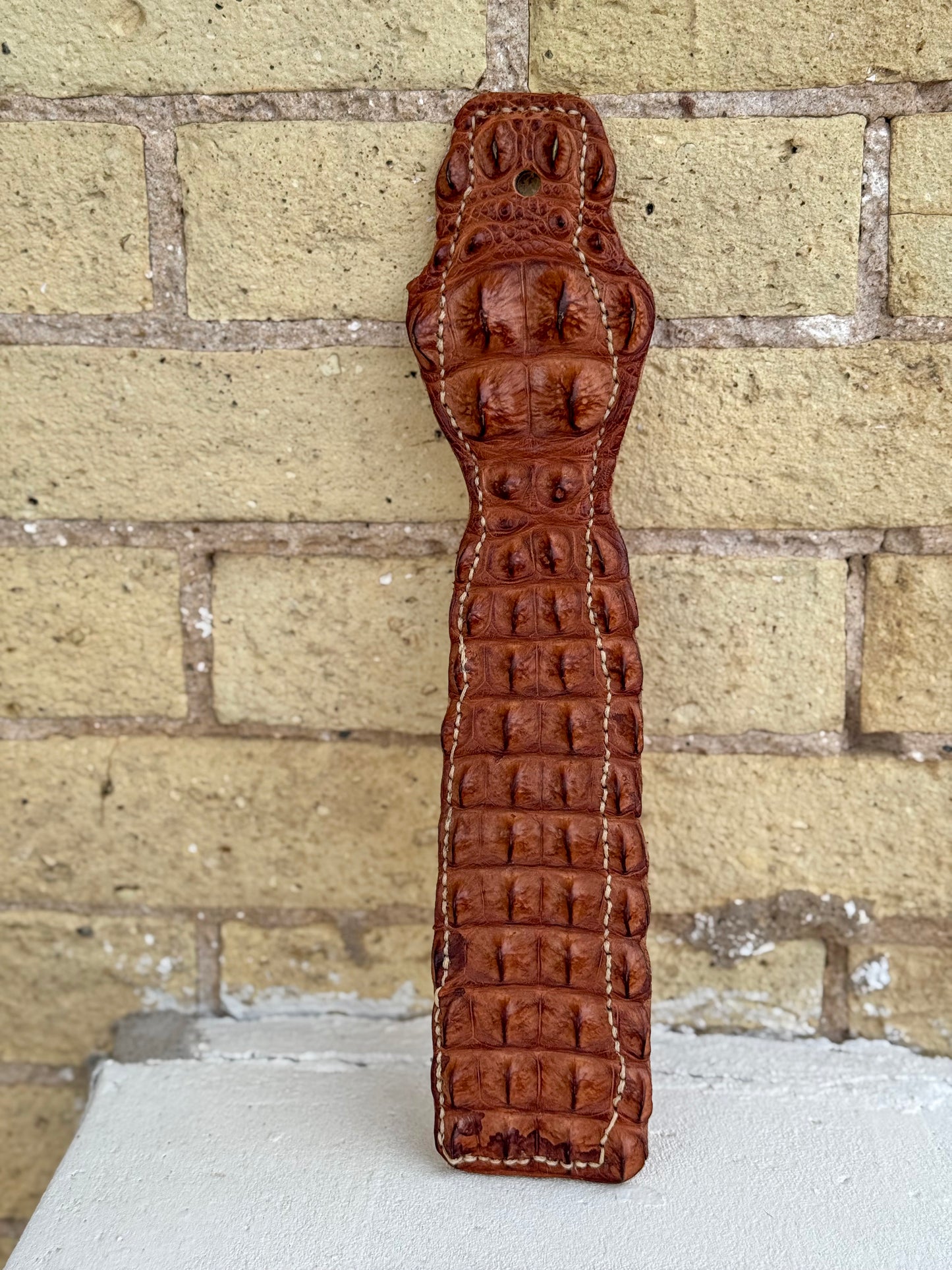 Handcrafted Alligator Impact Toy for sensory Play