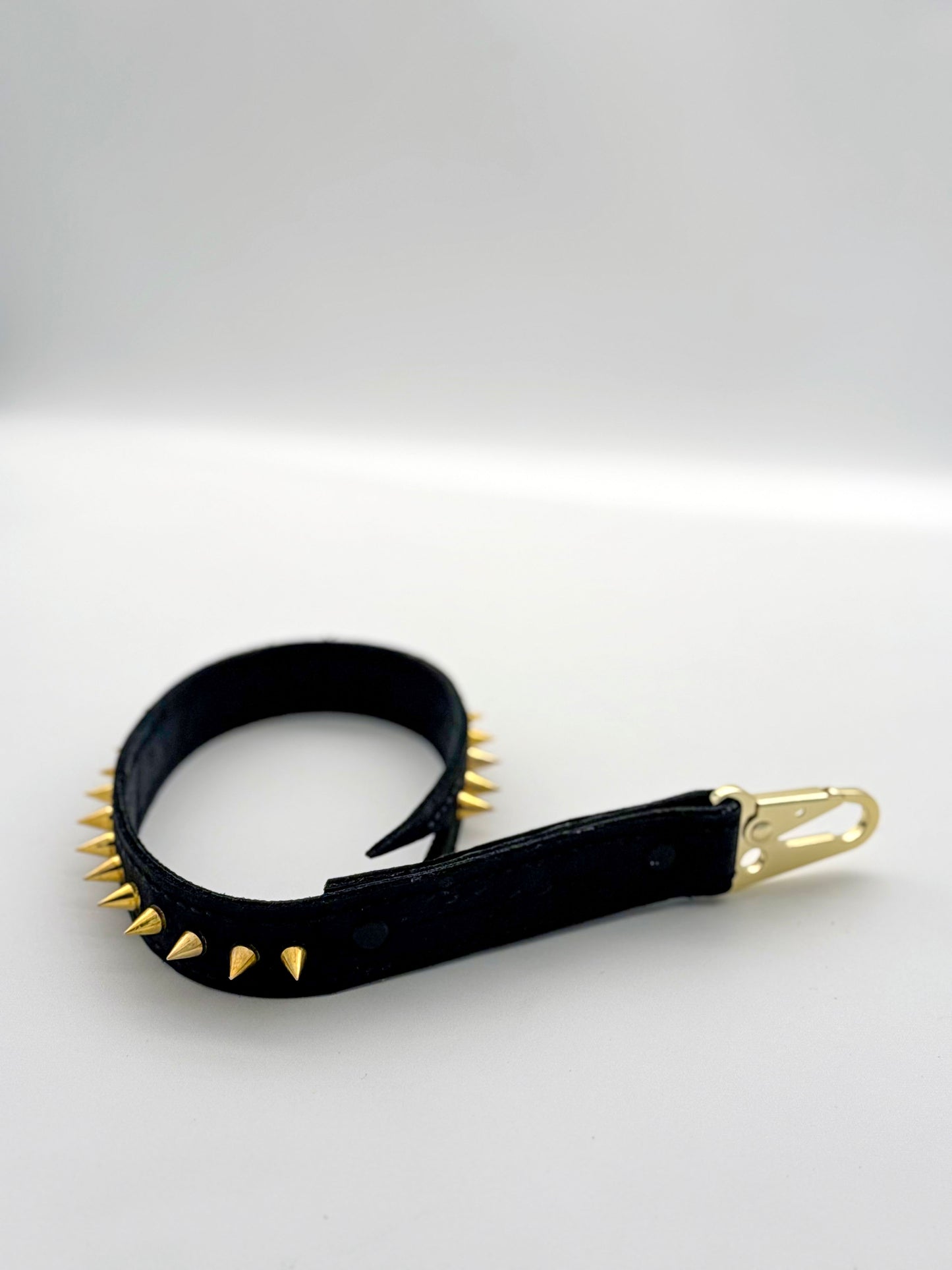Spiked Leather Strap – Dual-Purpose Impact Toy & Fashion Accent