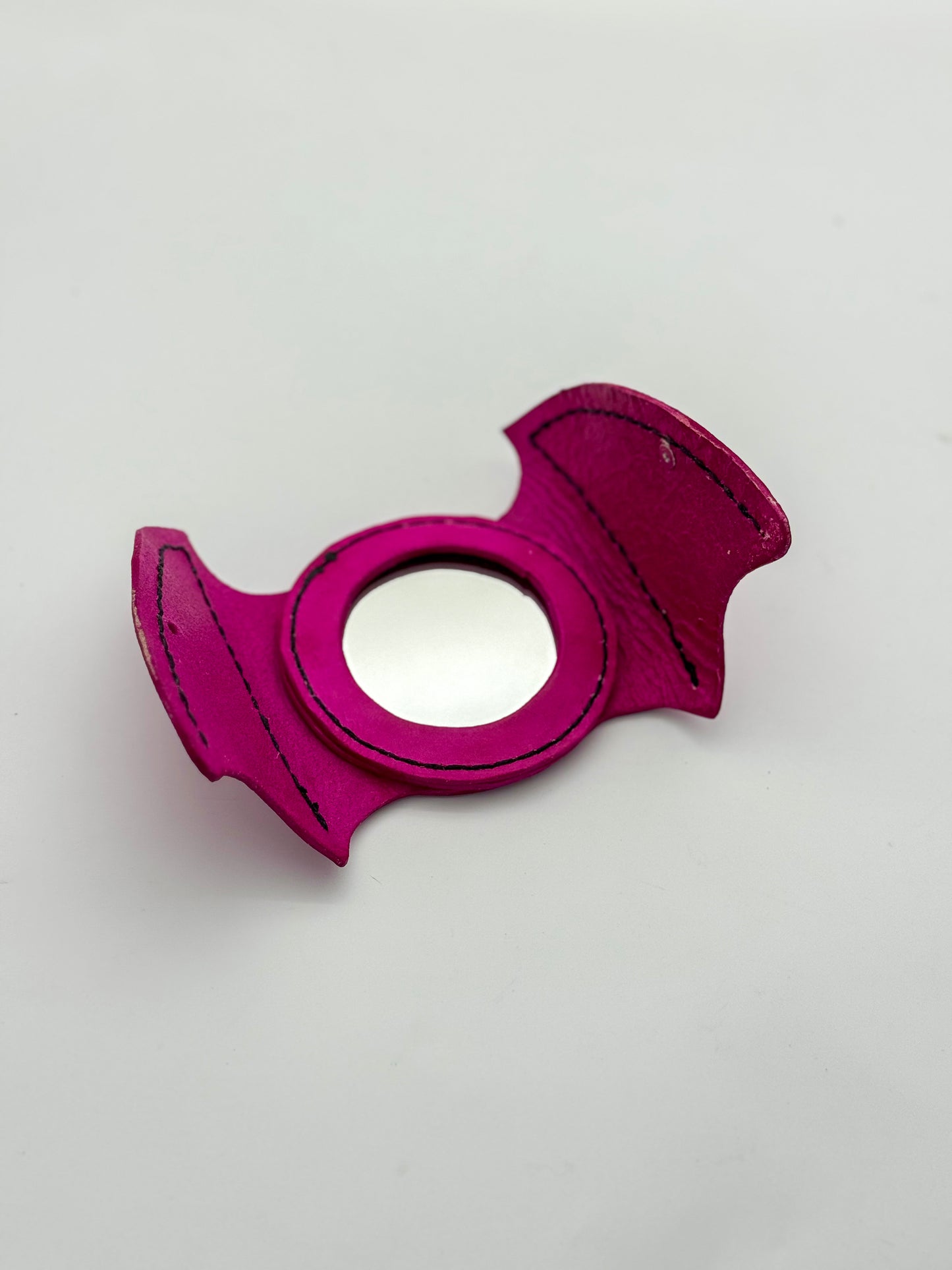 Handmade Bat Wing Compact Mirror